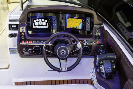 Chaparral 337 SSX steering wheel