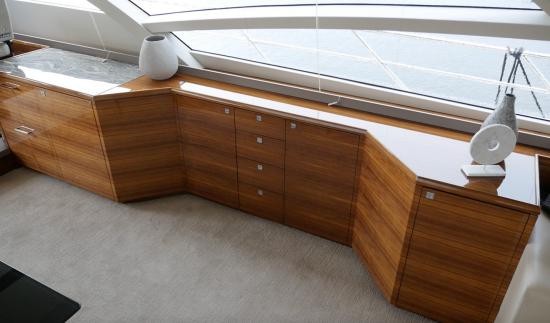 Cheoy Lee CLA 76 Flybridge credenza