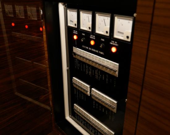 Cheoy Lee CLA 76 Flybridge electrical panel