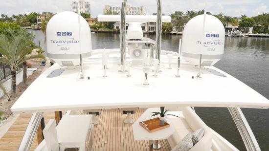 Cheoy Lee CLA 76 Flybridge hard top