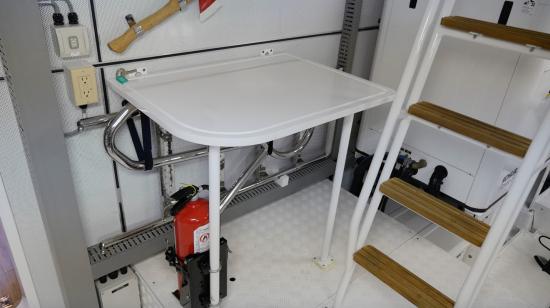 Cheoy Lee CLA 76 Flybridge work bench