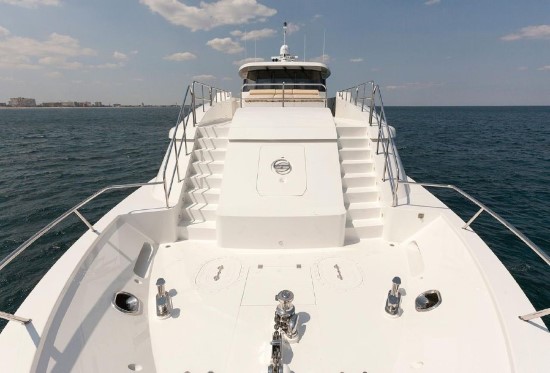 Cheoy Lee Global 104 Yacht Foredeck