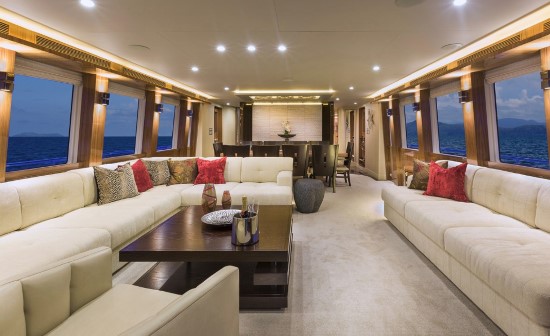 Cheoy Lee Global 104 Yacht Decor and Furnishings