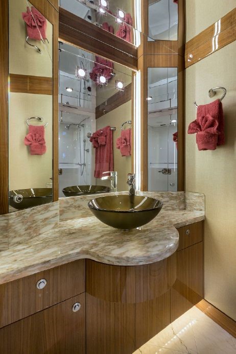 Cheoy Lee Global 104 Yacht Lower Deck Cabins