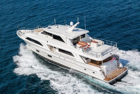 Cheoy Lee Global 104 Yacht running1