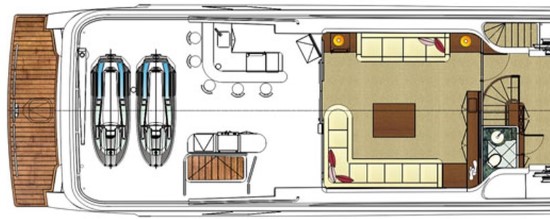 Cheoy Lee Global 104 Yacht Top Deck