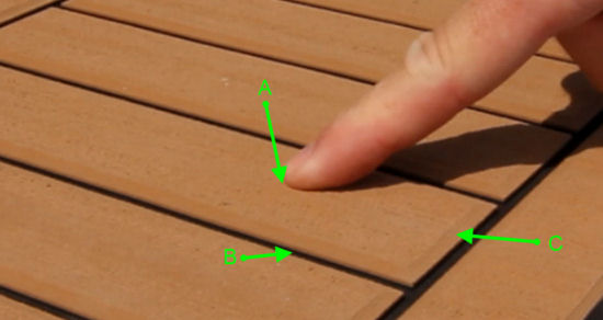 Cruisers Yachts 390 Express Coupe faux teak material