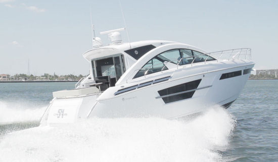 Cruisers Yachts 54 Cantius running shot