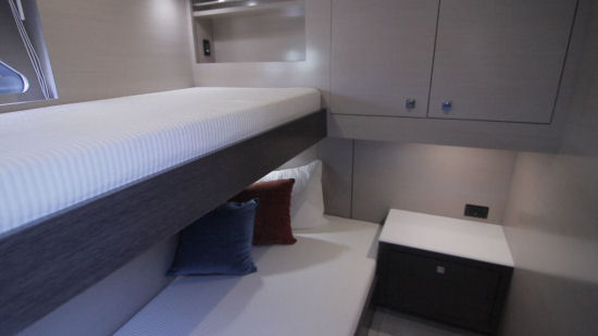 Cruisers Yachts 54 Cantius third stateroom