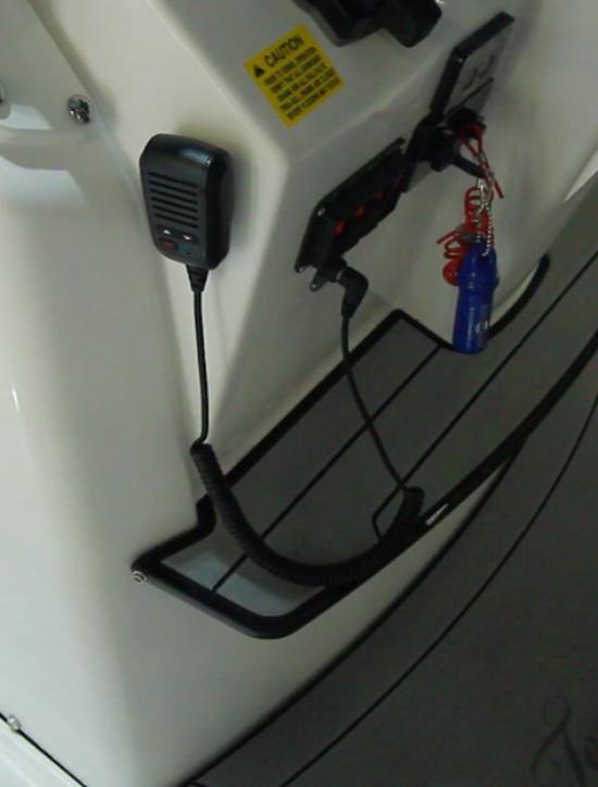 Everglades 273CC foot rest