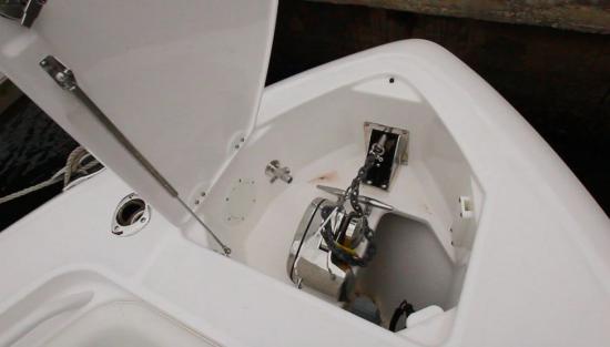 Everglades 335CC anchor locker