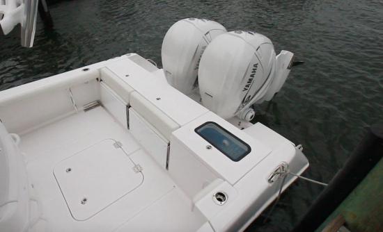 Everglades 335CC cockpit