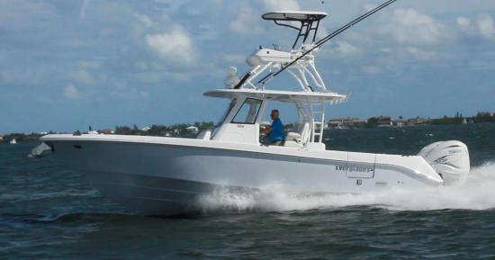 Everglades 335CC running