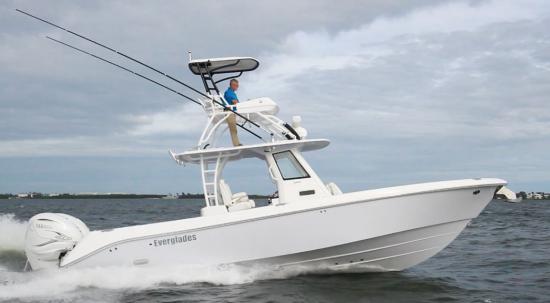 Everglades 335CC running