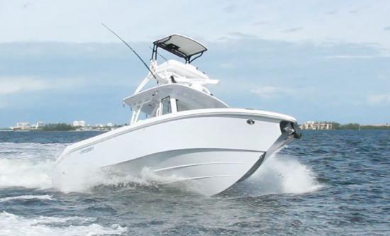 Everglades 335CC running tower