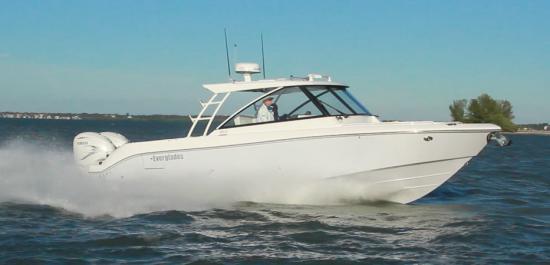 Everglades 340DC running