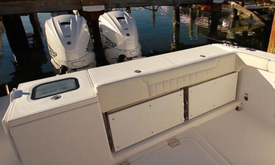 Everglades 340DC seats