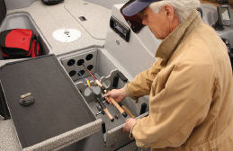 FinCraft 1850 Rod Storage