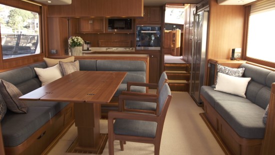 Fleming 58 interior