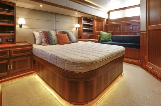 Fleming 58 master stateroom