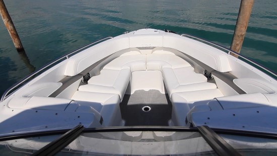 Formula 270 BR Bow Seating