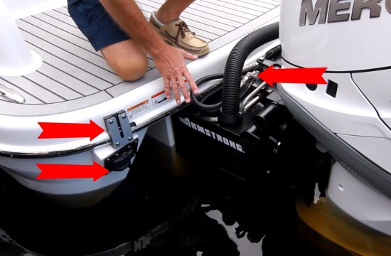 Formula 350 CBR OB outboard engines
