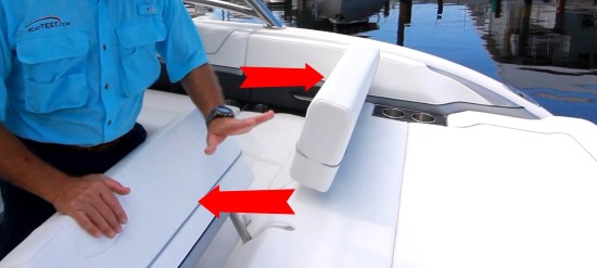 Formula 350 CBR OB seating