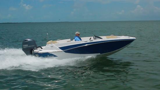 Glastron GTD 180 running