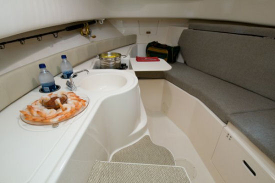 Grady-White Gulfstream 232 galley