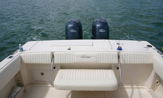 Grady-White Gulfstream 232 stern seat