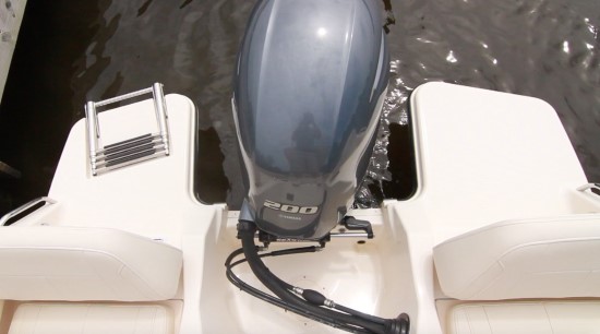 Grady-White Freedom 215 Dual Swim Platforms