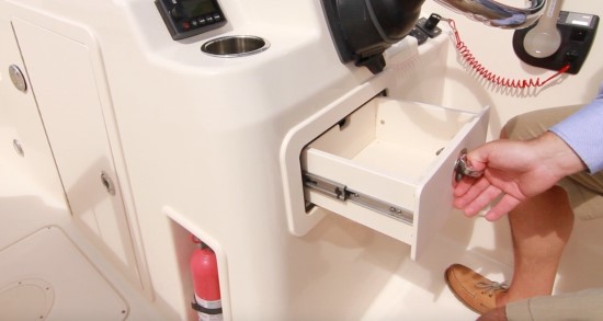 Grady-White Freedom 215 Lockable Storage Drawer