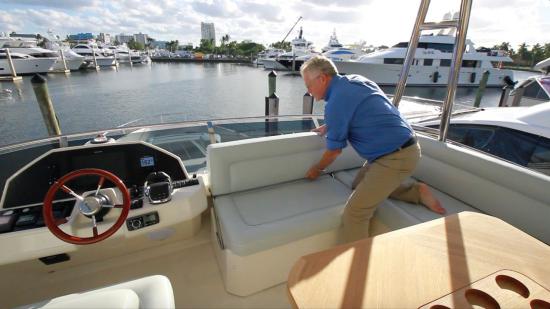 Greenline 48 Fly seat