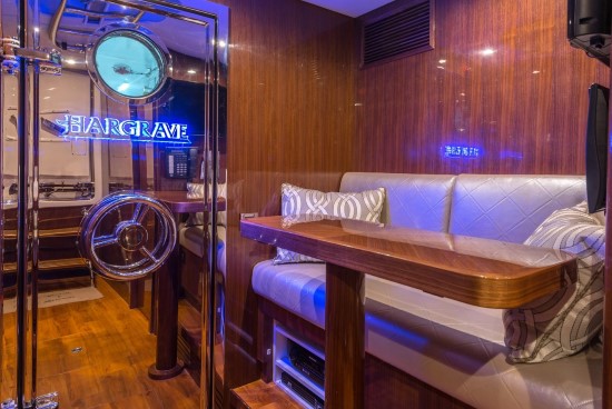 Hargrave 80 Deal Maker crew lounge