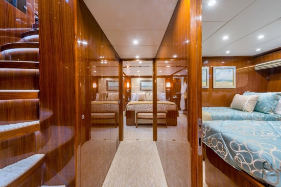Hargrave 80 Deal Maker staterooms