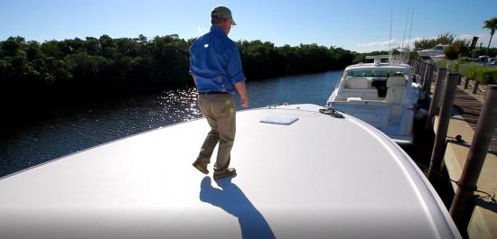 Hatteras GT59 anchor