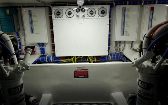 Hatteras GT59 battery management