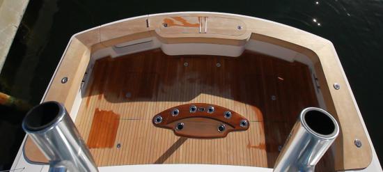 Hatteras GT59 cockpit