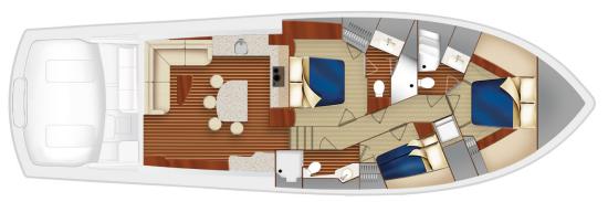 Hatteras GT59 layout