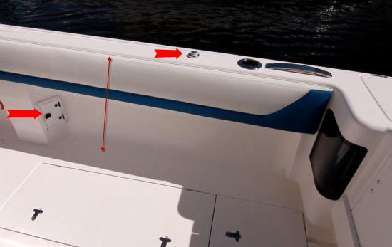 Intrepid 407 Panacea freshwater flush