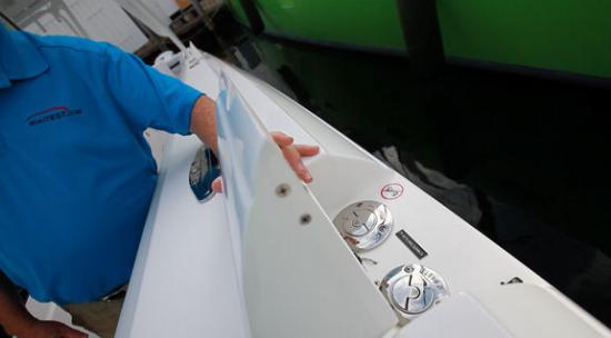 Intrepid 475 Panacea tilt doors