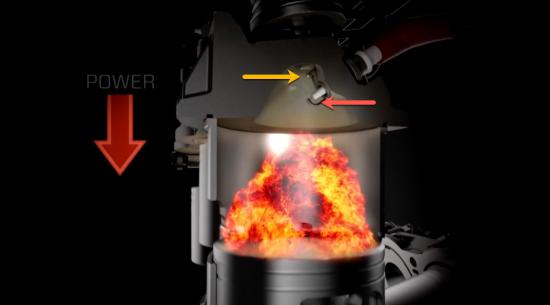 Jaguar J32 fuel injector