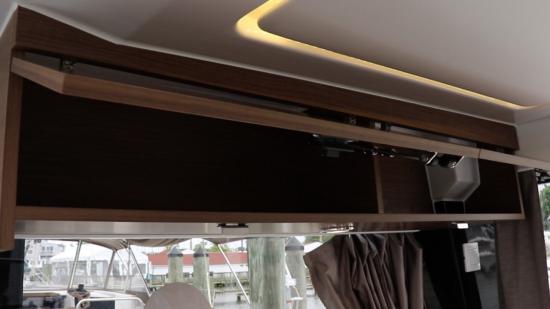 Jeanneau NC 1095 overhead storage
