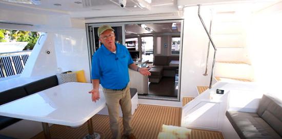 Leopard 51 PC aft deck