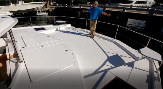 Leopard 51 PC foredeck