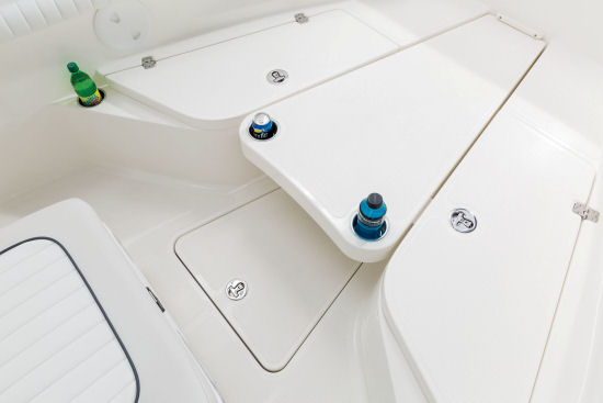 Mako 214 CC casting platform