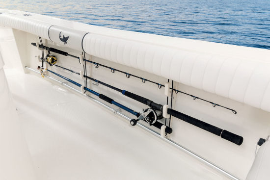 Mako 214 CC rod racks