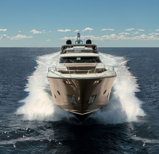 Monte Carlo Yachts 96 running