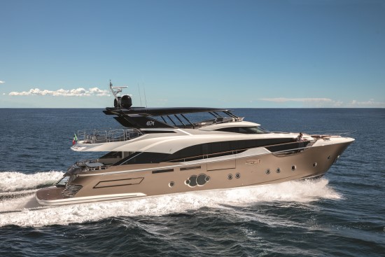 Monte Carlo Yachts 96 running