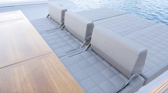 Pardo Yachts 43 back rest